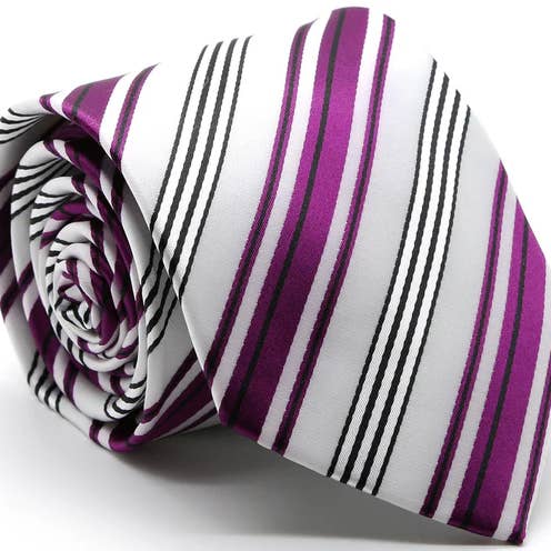 Ferrecci - Wholesale Necktie - Men's - Ferrecci - Men's Business Casual Necktie & Hanky Set - D6