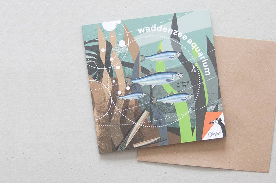 Loopvis - Wholesale DIY Craft Kit - Wadden Sea Aquarium0