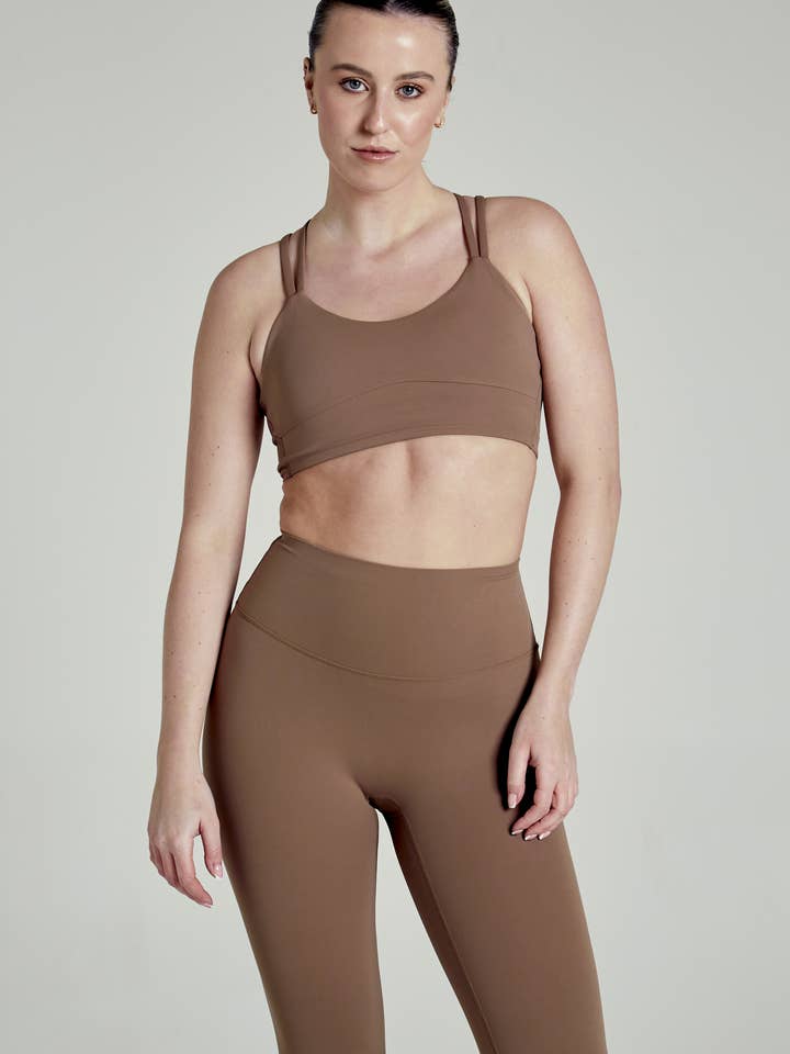 Season Lifestyle – wholesale Sports bra – Women's – Move bra- Clay2