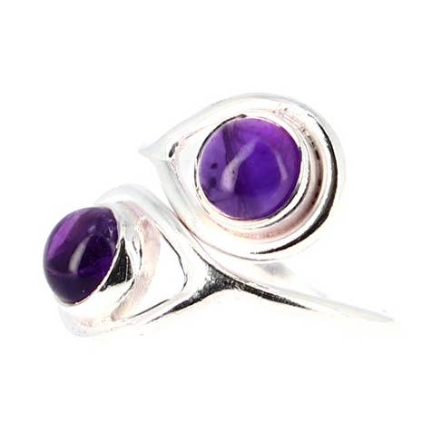 925 Silver Adjustable Round Shape Rings for wholesale by Artisans de Madagascar