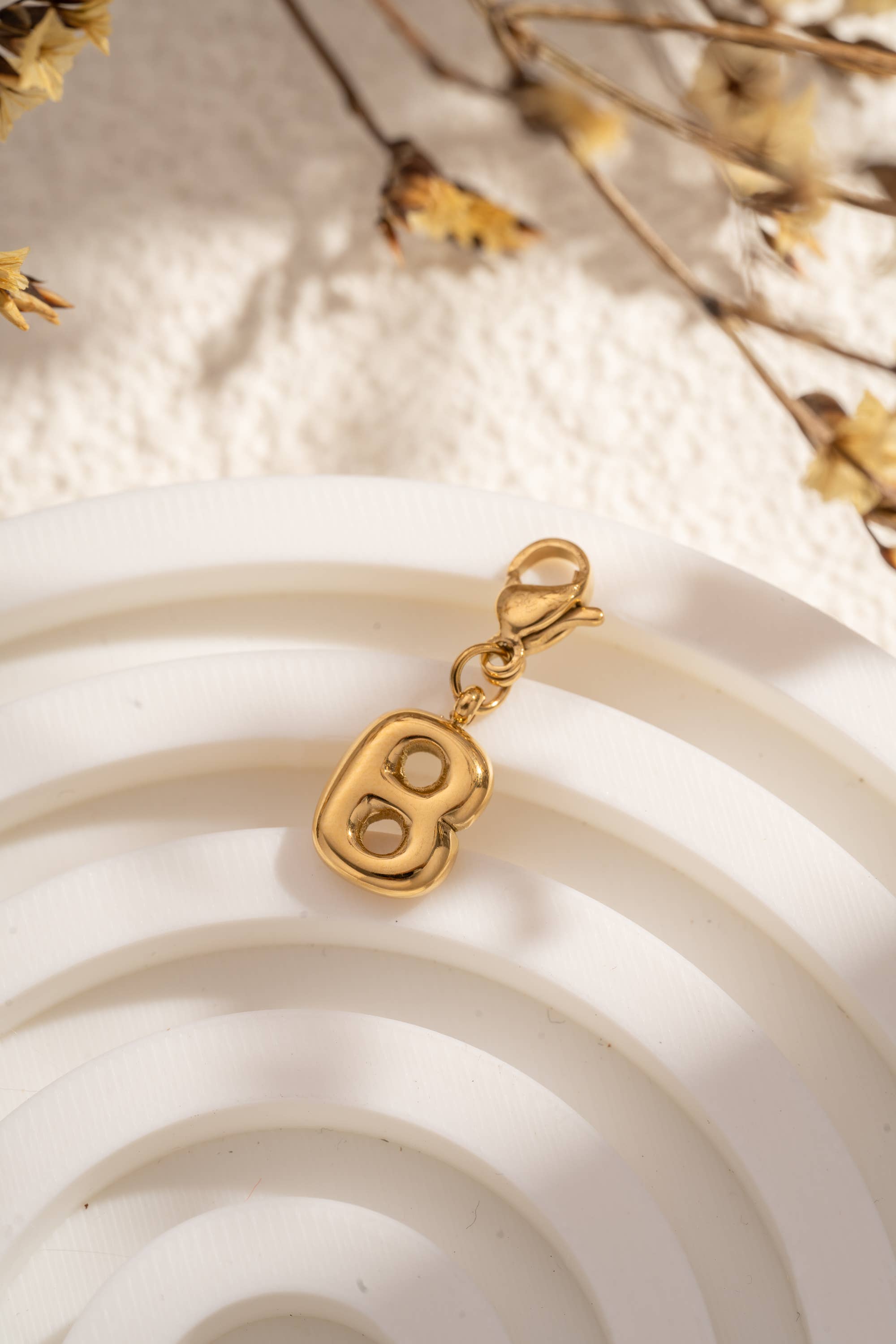 COSMOS - Vente Breloques/médailles personnalisées - Lot 26 Lettres Alphabet Acier Inoxydable Personnalisable5