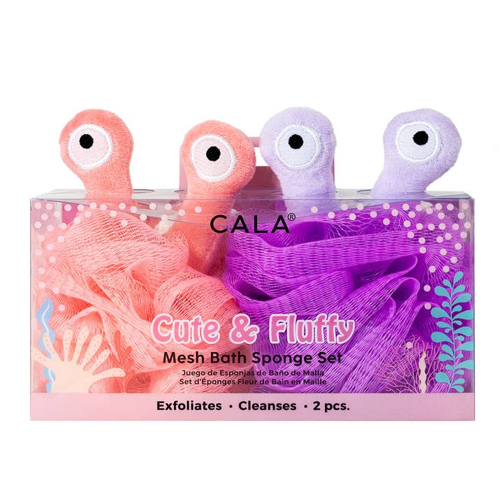 Best Beauty Group - Wholesale Bath Pouf/Sponge - CALA Mesh Loofah Bath Sponge Set 1