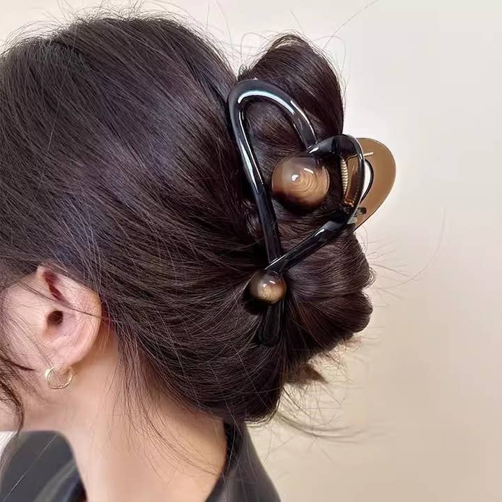 LadyJuneAccessories - Wholesale Hair Clip - Women's - Premium Tortoiseshell Hair Claw Clip, Hair Accessories