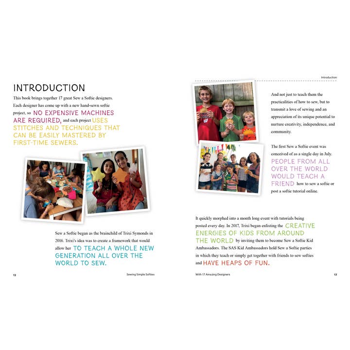 Schiffer Publishing - Wholesale Crafts, Hobbies & DIY - Sewing Simple Softies with 17 Amazing Designers2