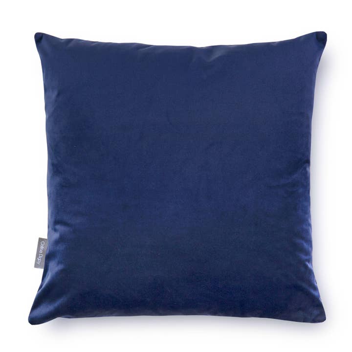 Celina Digby Luxus-Kissen aus weichem Samt, Königsblau, 3 Größen für den Großhandel von Celina Digby