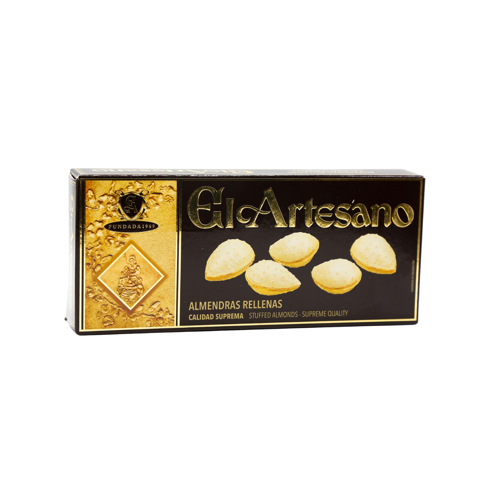 El Artesano - Vendita all'ingrosso Pasta di marzapane/mandorle - Mandorle Ripiene 100 Gr.0