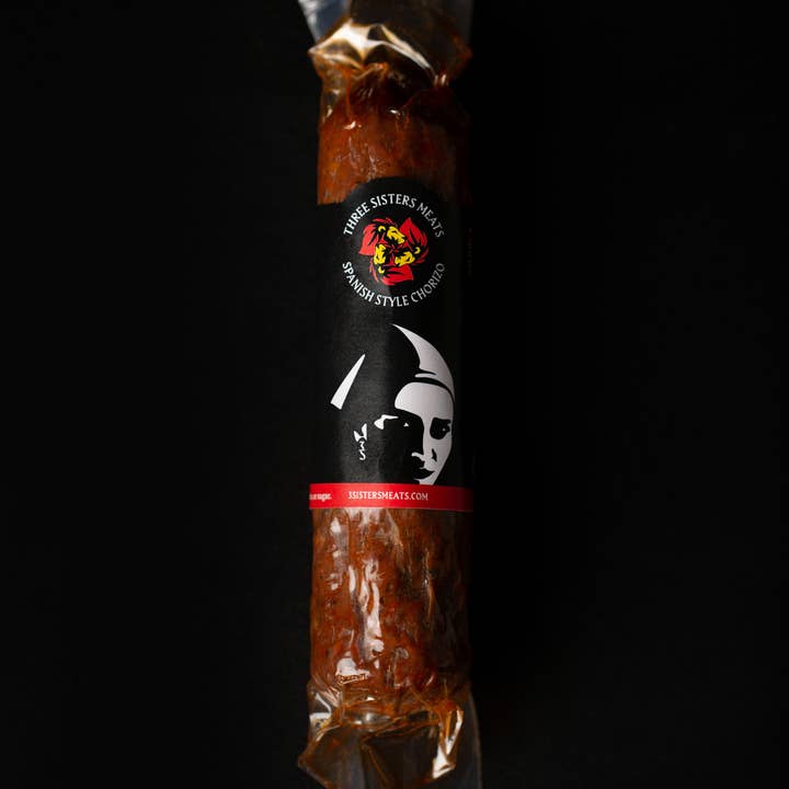 Three Sisters Artisanal Meats – wholesale Sausage – 6oz Dry Cured Chorizo Link