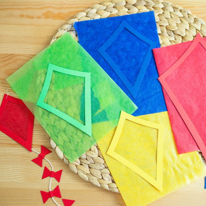 Papierdrachen - Wholesale - Paper Kite Window Pictures - 24 Kites2