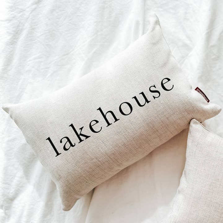 Almofada Lakehouse Lombar por atacado de 521handmade