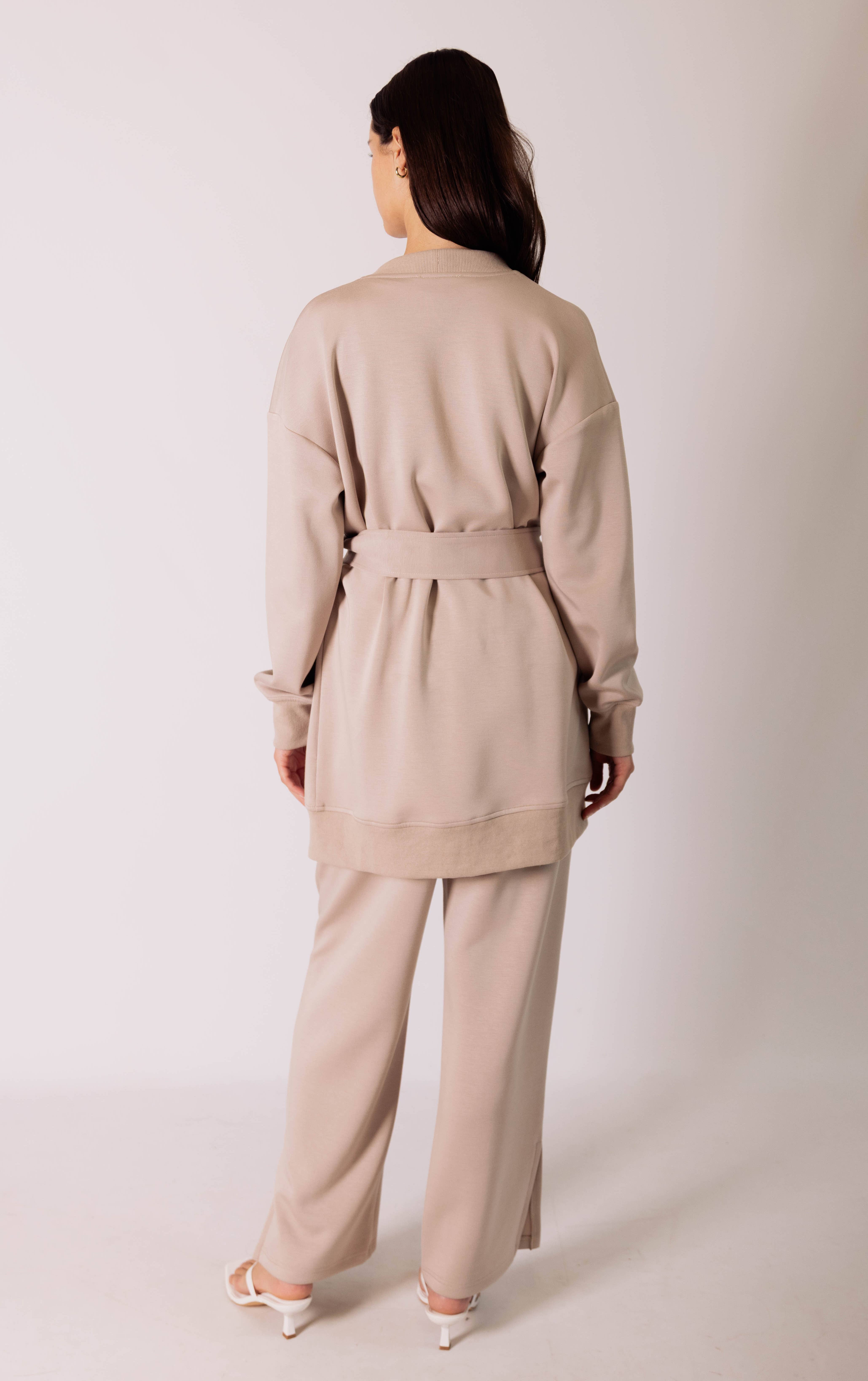 P. CILL - Wholesale Robe - Women's - P. CILL Butter Modal Ribbed Contrast Robe44