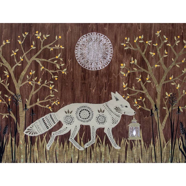 Impresión artística de papel cortado Bringer Of Light, 16 x 20 pulgadas para venta al por mayor de Rural Pearl: Cut Paper Art by Angie Pickman