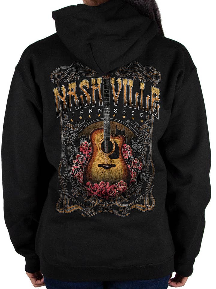 Country Girl® Nashville Guitar Hoodie for wholesale by Country Girl Store