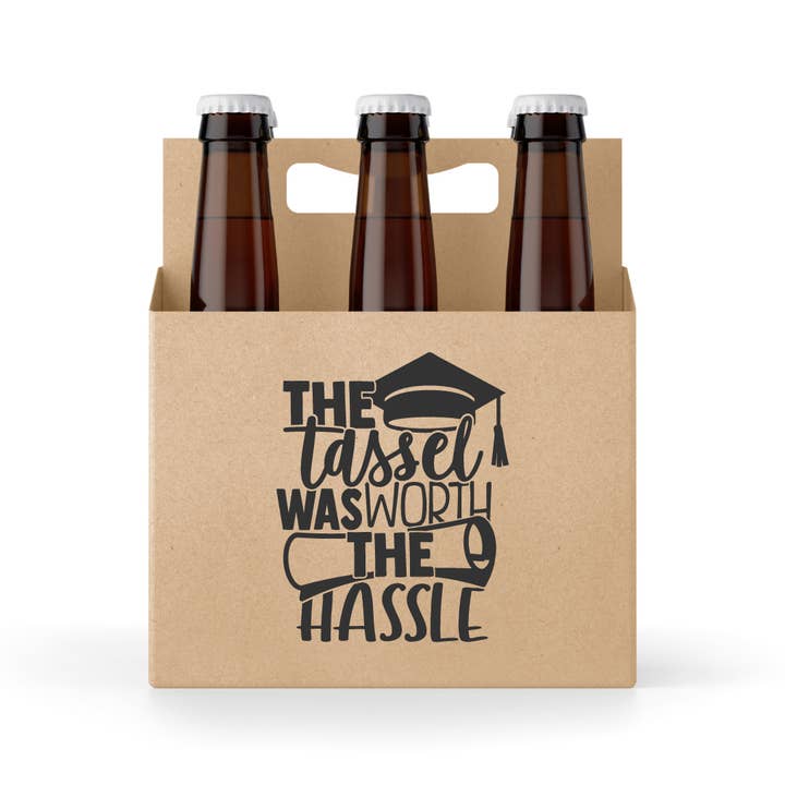 Skumps - Vente Porte-bouteilles - The Tassel Was Worth The Hassle Lot de 6 étuis pour graduation