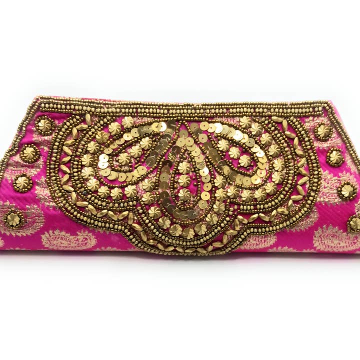 BRANDELIA - Wholesale Clutch Bag - Women's - Clutch Bag Party Bag · Embroidered Ethnic Crafts, Tr6