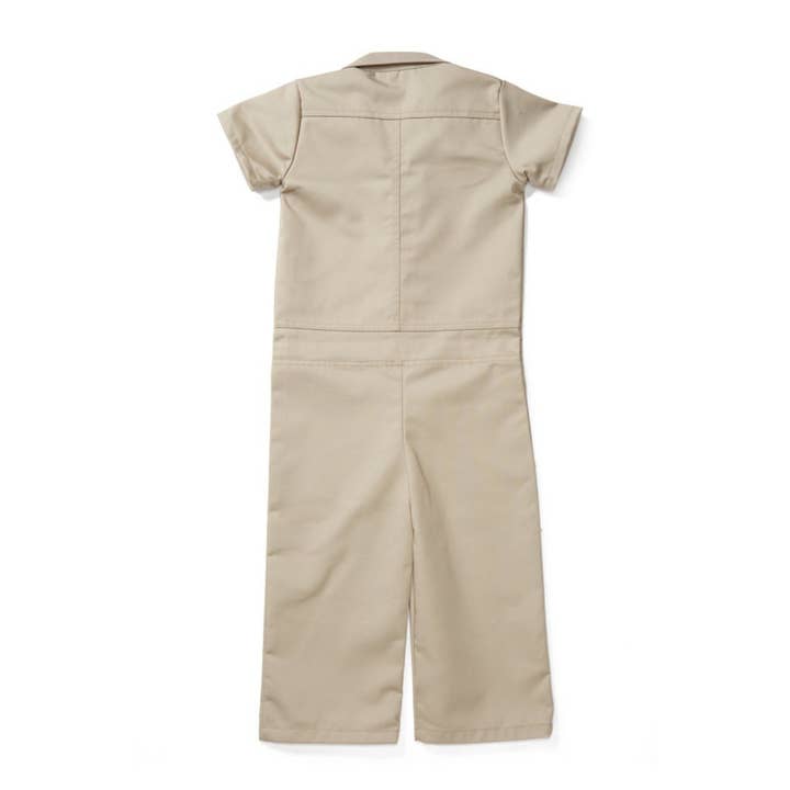 Knuckleheads Boys/ Girls Tan Grease Monkey Coverall for wholesale on Faire6