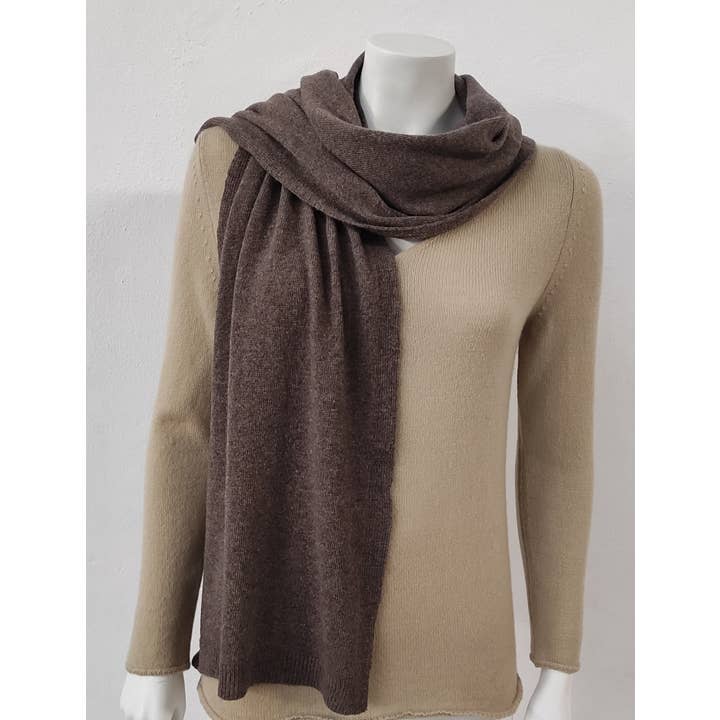 BenveCashmere - Wholesale Scarf - Women's - CASHMERE KNITTED SCARF ONE SIZE