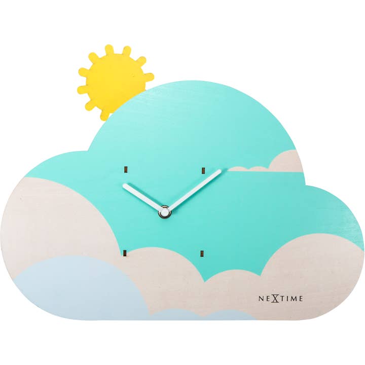 Cloudy Wall Clock for wholesale by Unek Goods LLC
