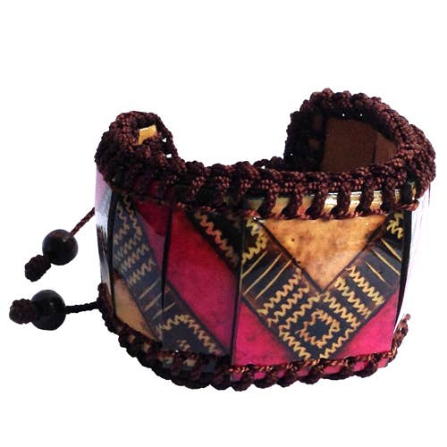 One World Projects - Wholesale Woven/Braided Bracelet - Large Calabash Bracelet2