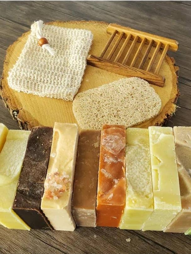 Artisan Soap Bulk Six Pack for wholesale by The Rudd Homestead LLC