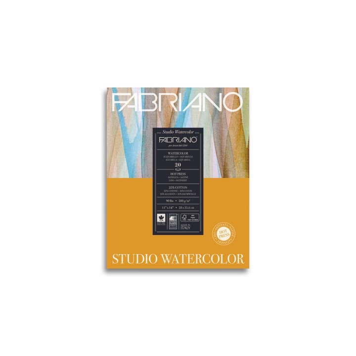 Chartpak, Inc. - Wholesale Sketchbook/Sketchpad - Fabriano Studio Watercolor Pad5