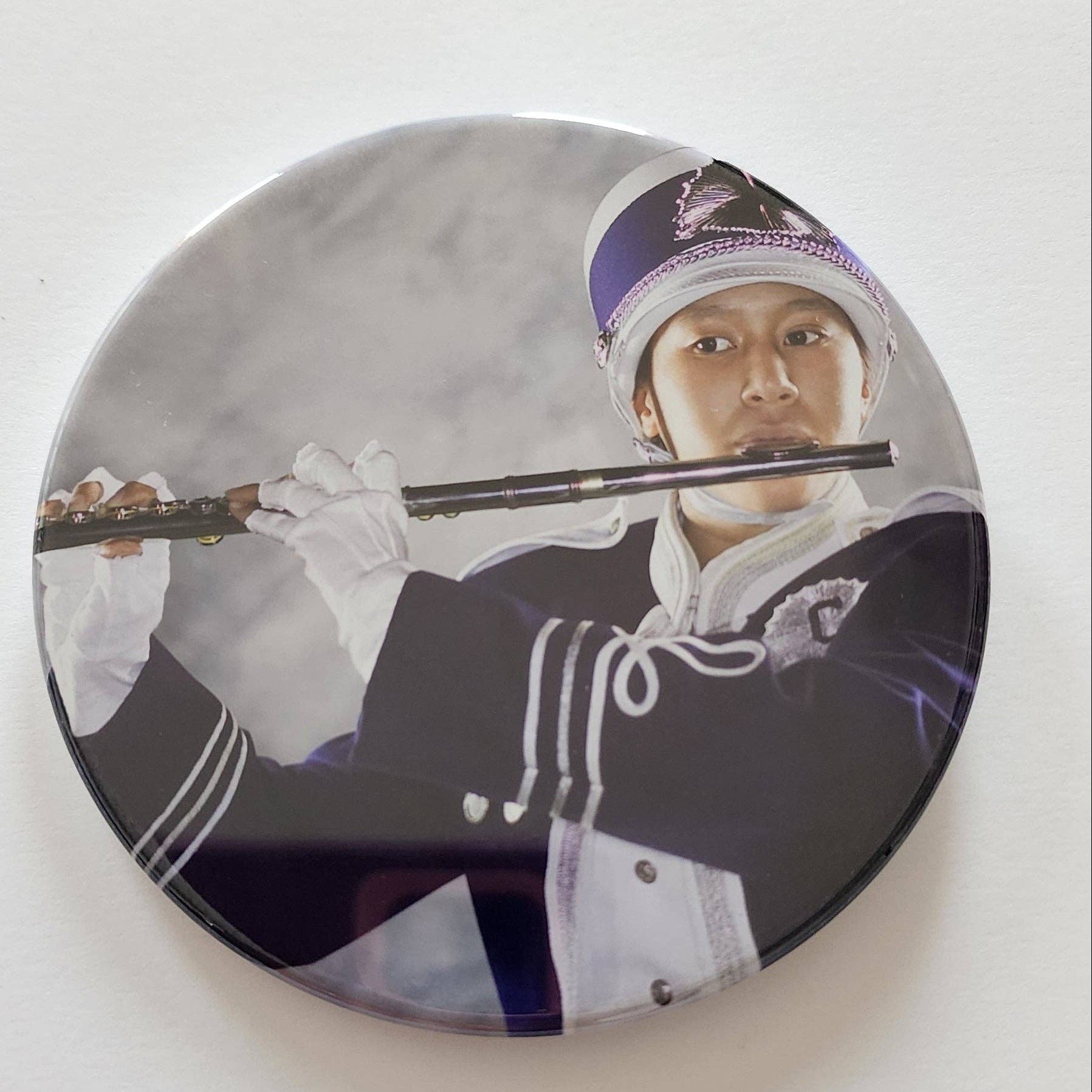 Love, Alex Co. - Wholesale Lapel Pin/Button - Custom 3.5" Round Photo Button3