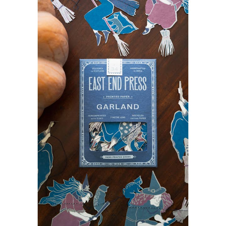 East End Press - Wholesale Bunting/Garland - Wicked Witches Sewn Garland