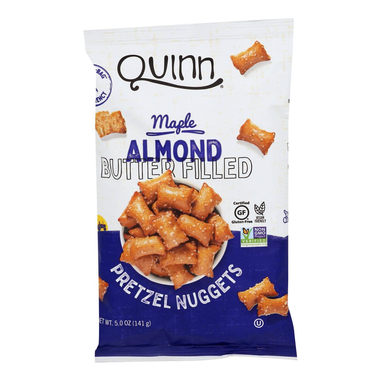 Everyday Supply Co - Wholesale Pretzels - Quinn - Prtz/nug Maple Almond Filled - Case of 8-5 OZ0