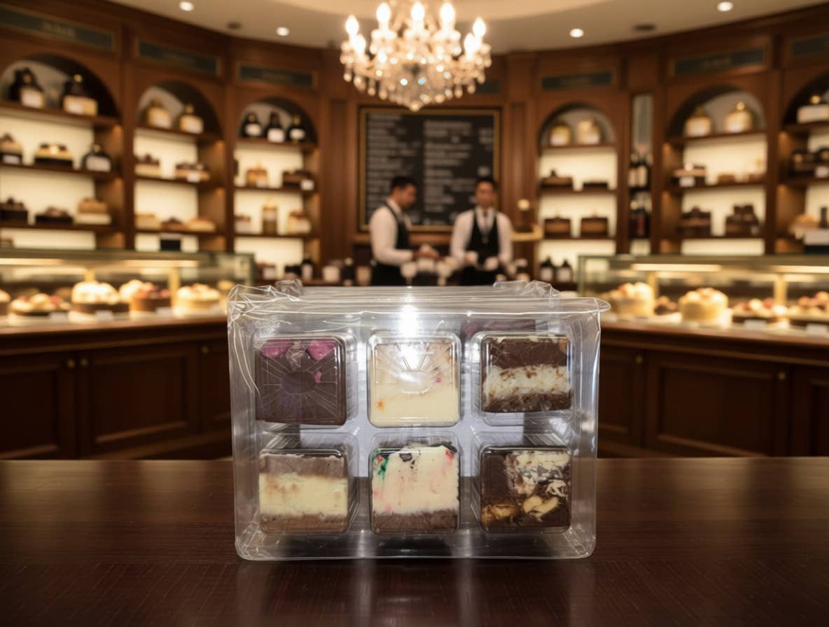 Color Me Chocolate - Vente Fudges - Boîte de vol Fudge1