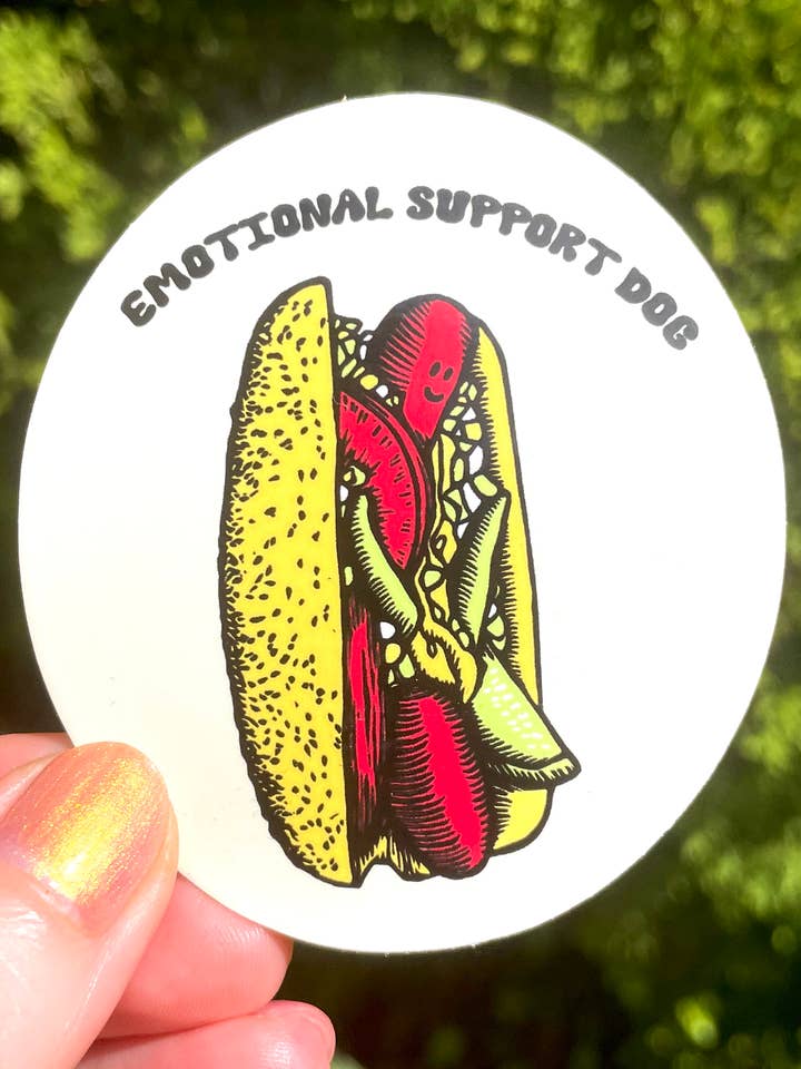 Pegatina de perro Chicago para venta al por mayor de Augury Press