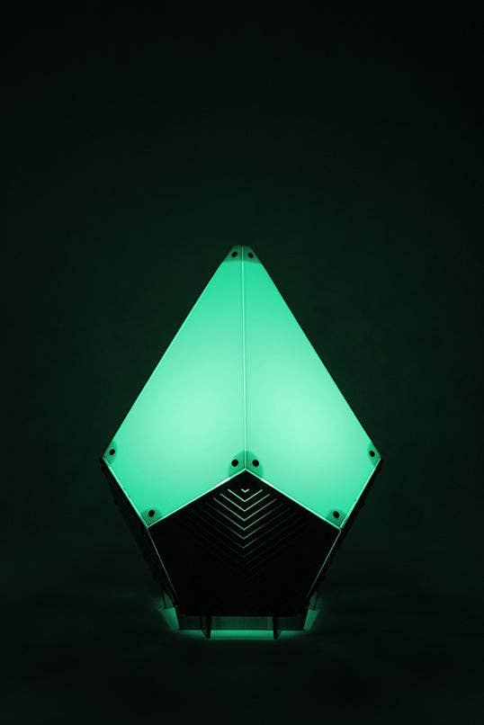 PAPERCRAFT WORLD - Wholesale DIY Craft Kit - SINAR Linez 3D Papercraft Table Lamp11