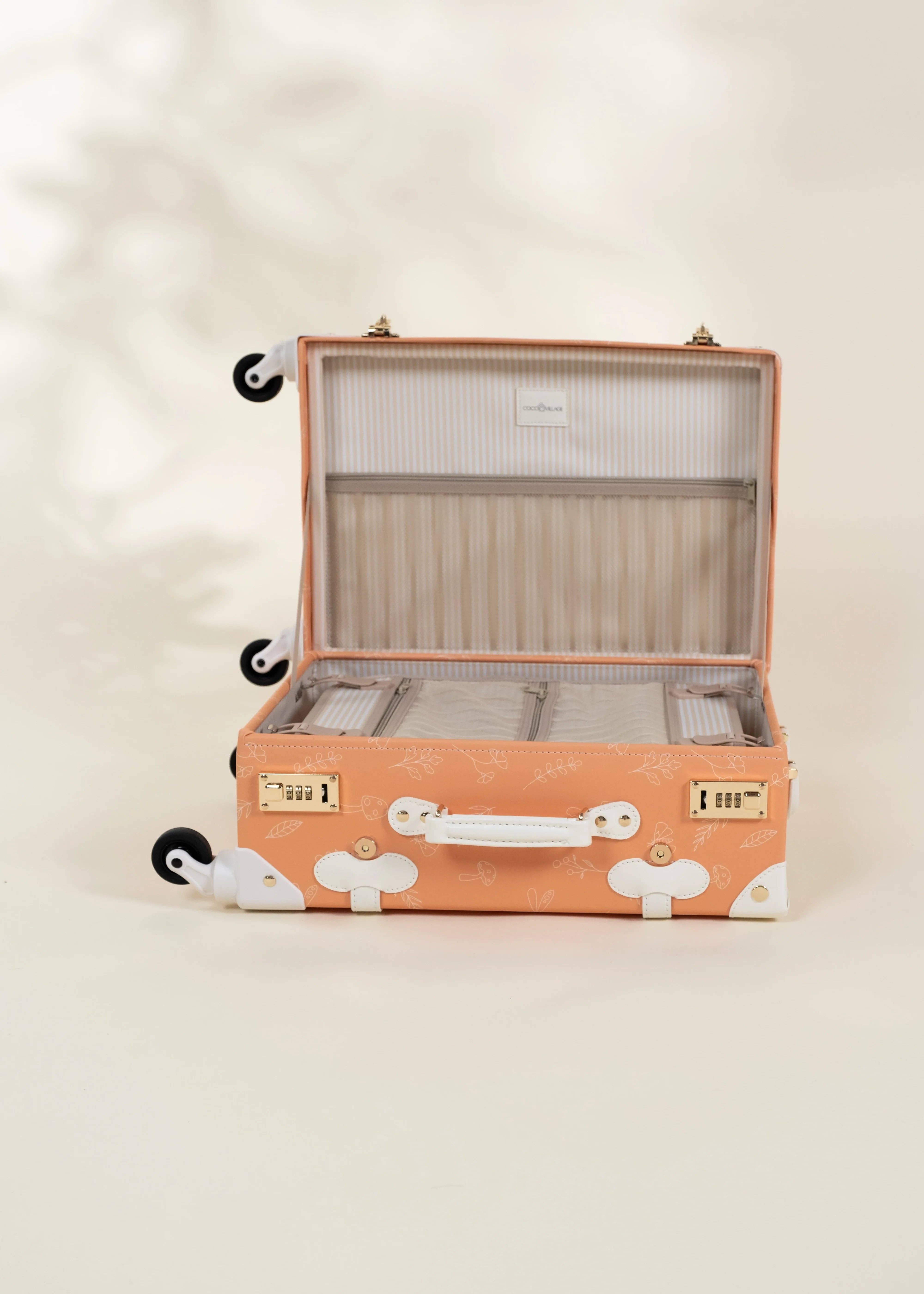 Coco Village - Wholesale Luggage - Kids - Vegan Leather Carry-On Suitcase - Nature5