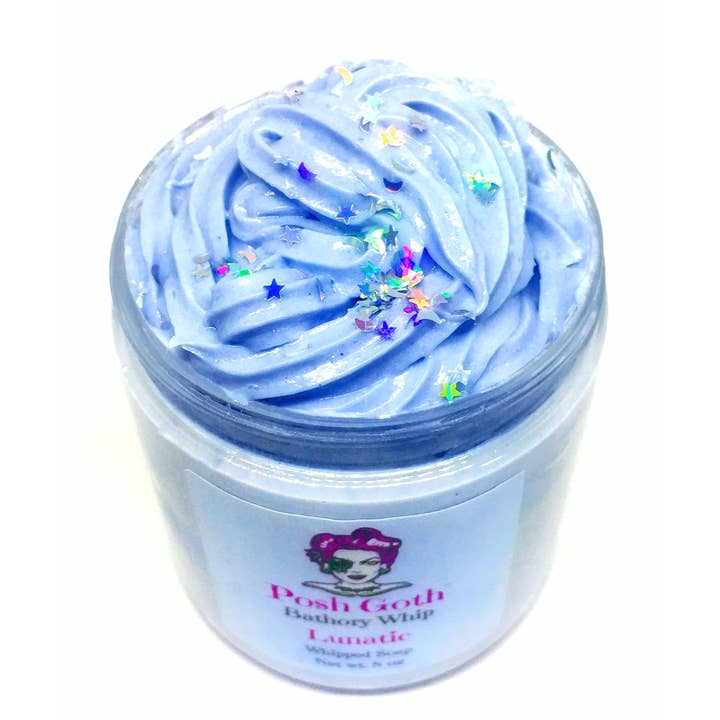 Posh Goth - Wholesale Whipped Soap - LUNATIC Bathory Whipped Soap by Posh Goth 8 oz2
