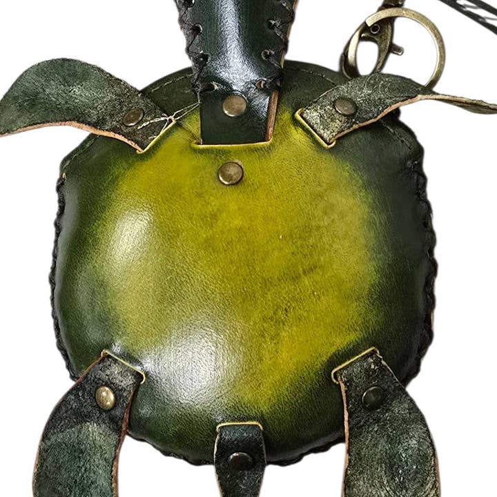 Sunflower Handmade leather inc - Wholesale Coin Purse - Women's - e615 leather green sea turtle wristlet coin purse wallet2