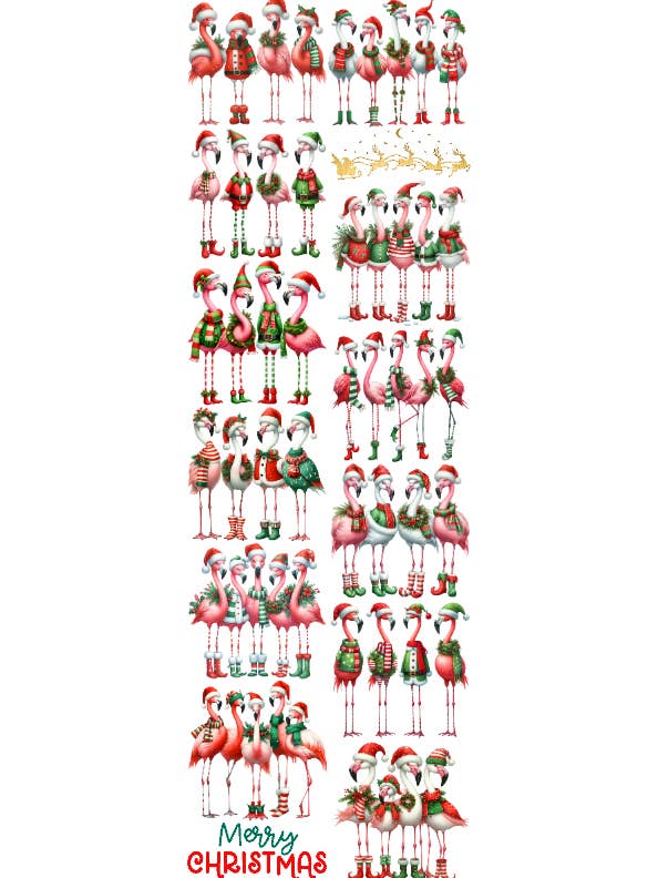Flamingo Elves for wholesale by Inkie