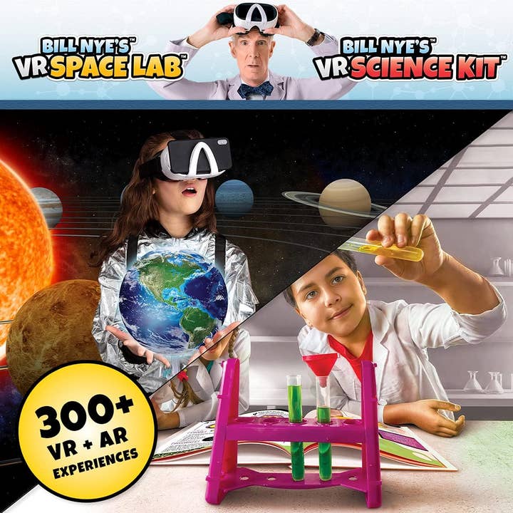 Abacus Brands, Inc. - Wholesale DIY Craft Kit - Kids - Bill Nye Bundle Pack - VR Space Lab & Science Kit