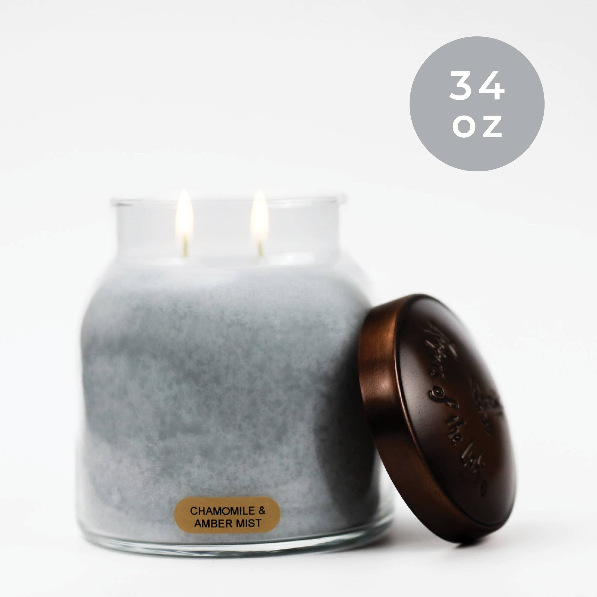 A Cheerful Giver - Vente Bougie en bocal - Bougie KOTL Papa (34oz.) - Brume de Camomille & Ambre1