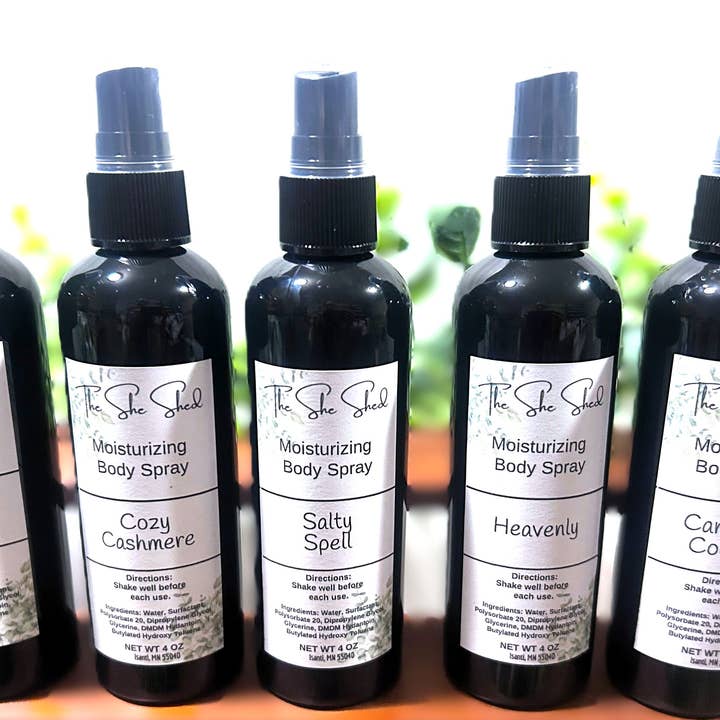 Moisturizing Body Spray for wholesale by The She Shed Co