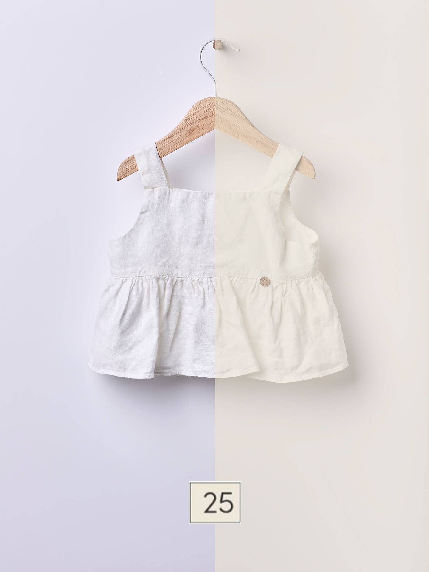 Wedoble: sustainable children's fashion - Wholesale Shirt - Baby - Blouse in linen | NAVY CODE7