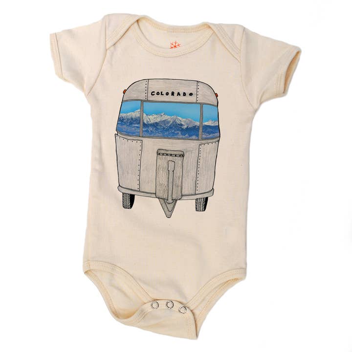 Colorado MTN View - Body bébé bio pour la vente par orangeheat