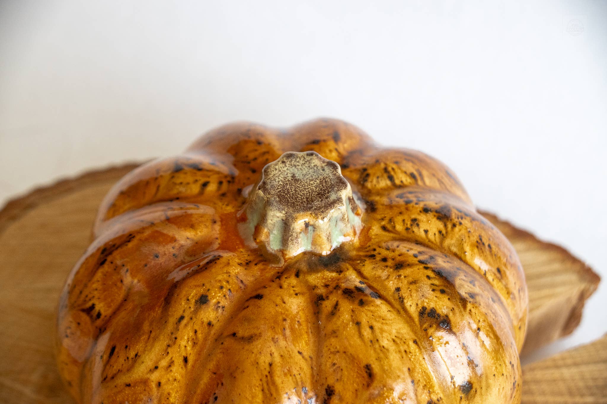 Prodigal Pottery - Wholesale Decorative Tabletop Object - Ceramic Pumpkin8