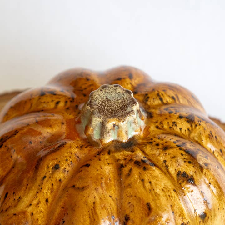 Prodigal Pottery - Wholesale Decorative Tabletop Object - Ceramic Pumpkin8