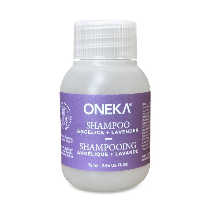 Oneka Canada - Wholesale Hair shampoo - Angelica and Lavender Shampoo Travel/Trial Size0