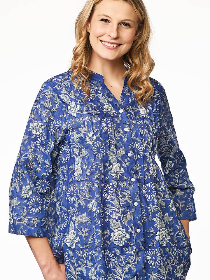 Sevya Handmade - Vendita all'ingrosso Tunica - Donna - Tuniche Tamira Block Print