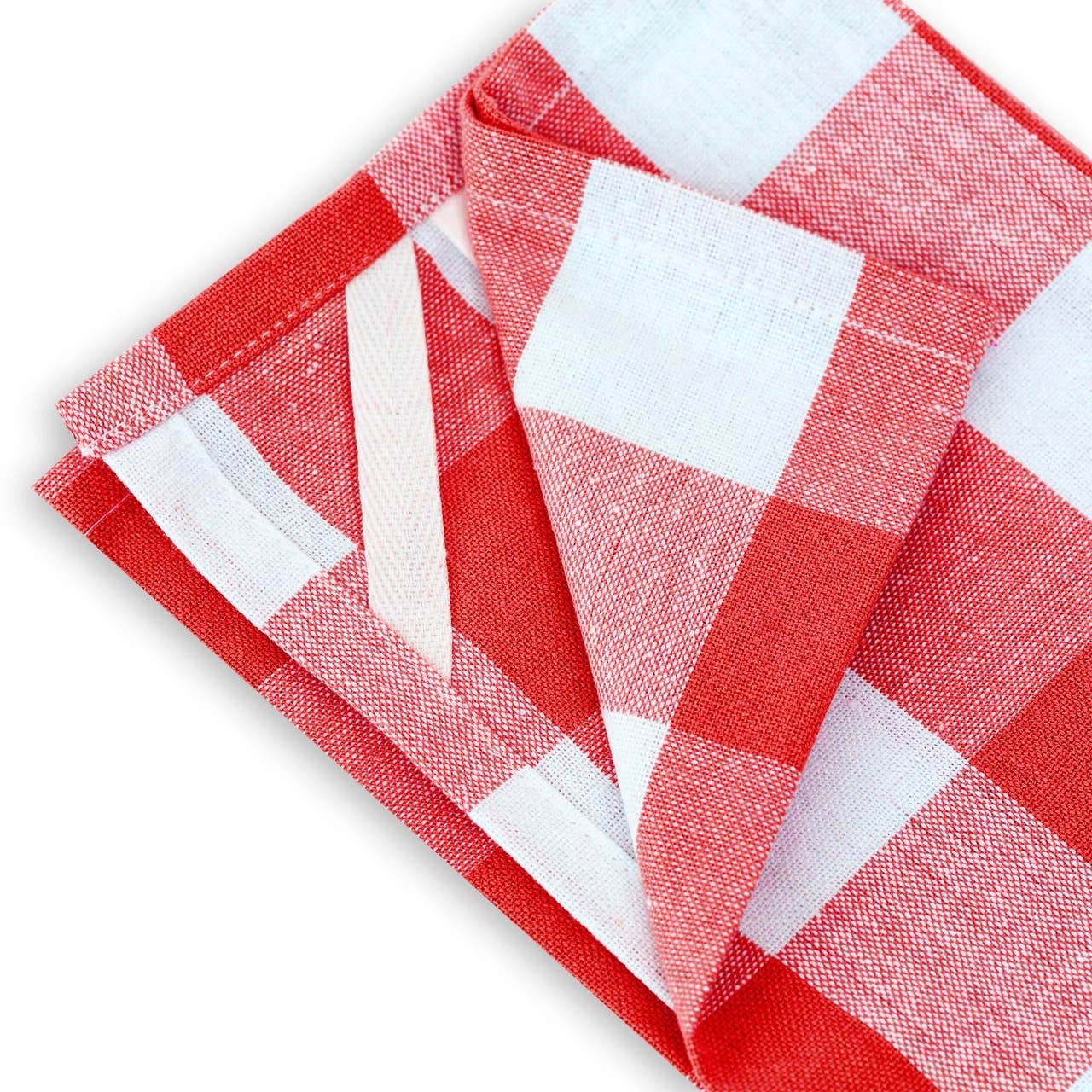 Fabstyles - Venta al por mayor Paños de cocina - Fabstyles Country Check - Juego de 4 paños de cocina de algodón32