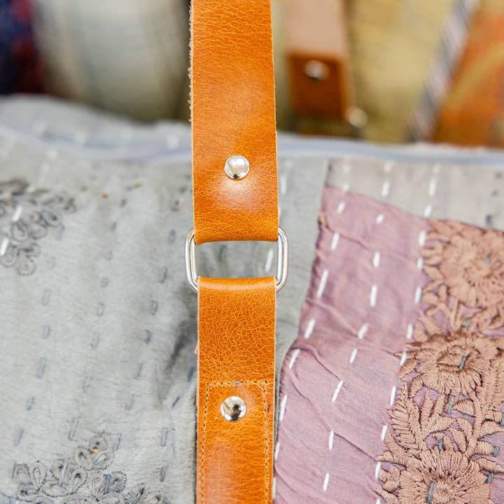 Rahab's Rope - Wholesale Weekender Bag - Women's - Sky Patchwork Duffle2