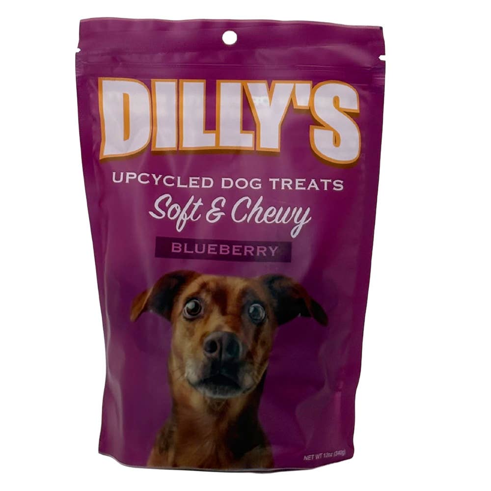 Poochie Butter - Wholesale Pet Treats - Dog - Dilly's Blueberry Soft & Chewy Dog Treats 12oz1