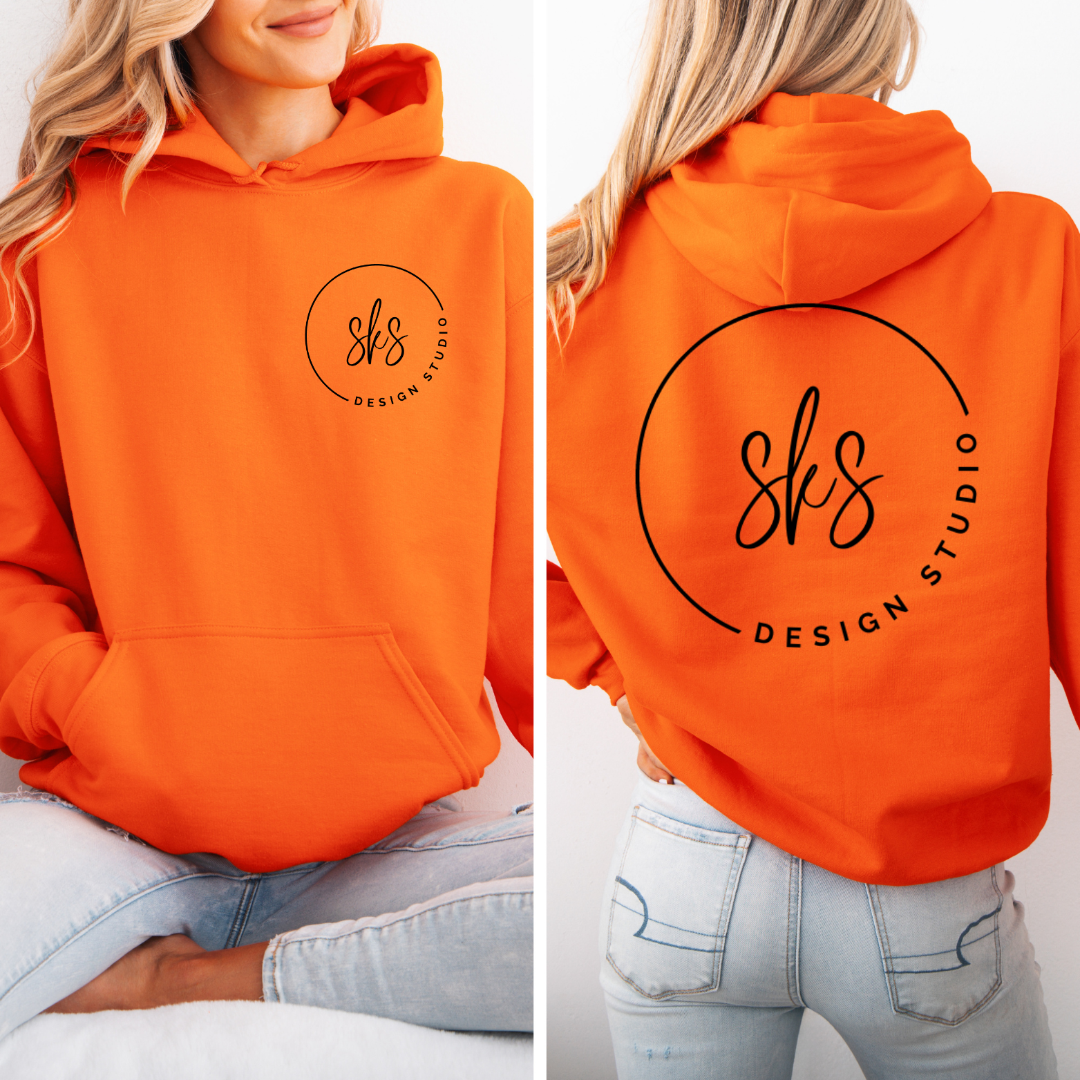 SKS Design Studio - Wholesale Hoodie - Unisex - CUSTOM LOGO | Unisex Hoodie Sweatshirt [GILDAN]46