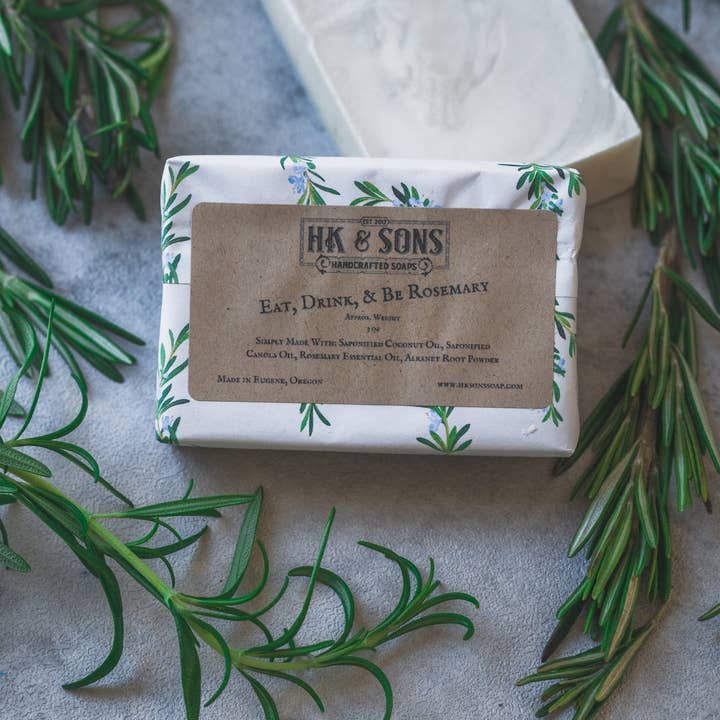 Eat, Drink, and Be Rosemary Soap and other Purchase Wholesale hctt. Free Returns & Net 60 Terms on Faire trending on Faire.