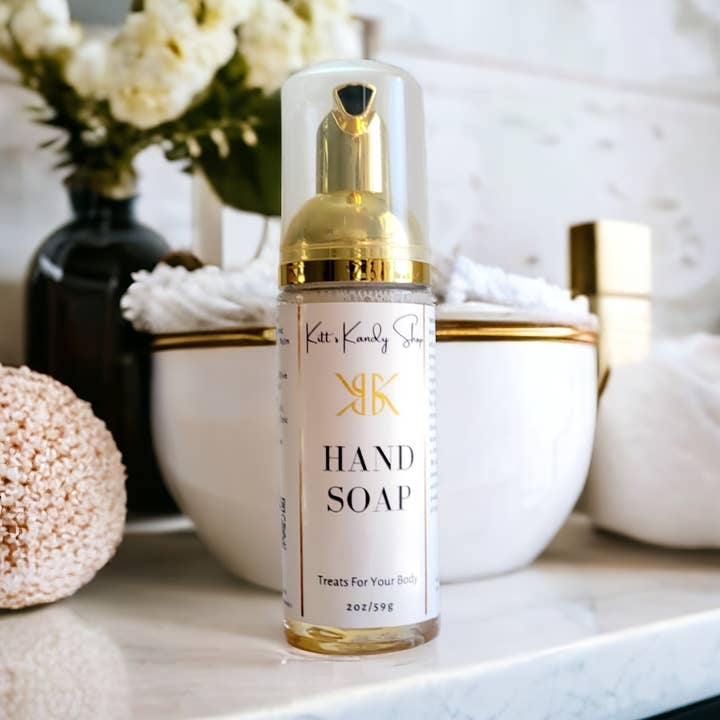 Kitt's Kandy Shop™ Hand Soap: Sanitize, Heal, and Soothe with Lavender Bliss for wholesale by Kitt's Kandy Shop