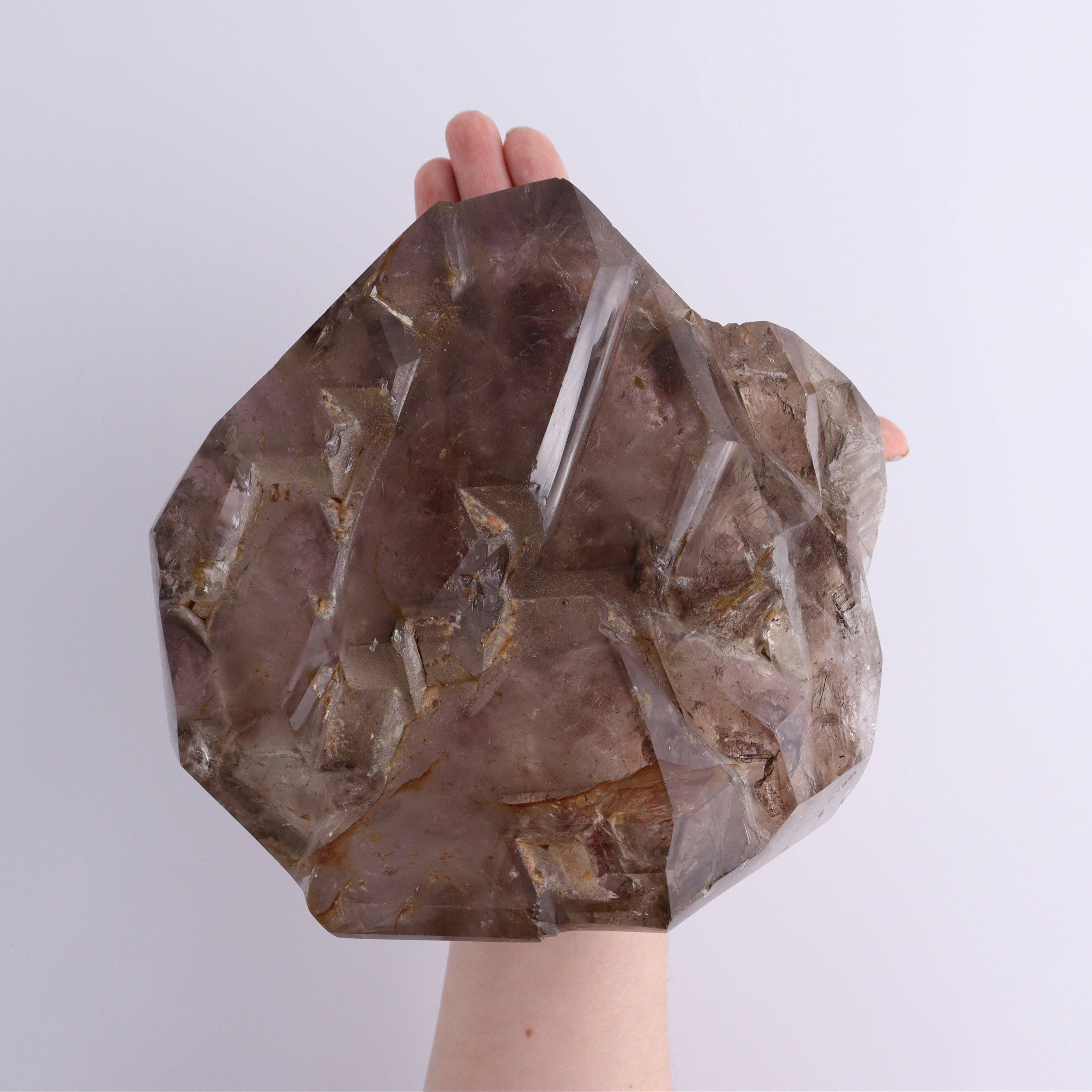 Mi Esperanza Minerals - Wholesale Spiritual Stone/Crystal - Quartz with Phantom Amethyst Freeform2